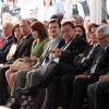 Develan placa conmemorativa en ceremonia en la explanada de la Torre de Especialidades del Hospital "Fray Antonio Alcalde".