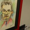 Retrato dibujo de Fernando del Paso