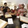 Inauguración de la exposición Del Quijote y otros tesoros de la Biblioteca Pública del Estado de Jalisco “Juan José Arreola”. Preside la maestra Ana María de la O Castellanos, coordinadora del acervo histórico de la BPEJ.