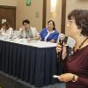 En el marco del II Congreso de Investigadoras del SNI, cubrir el panel “Las mujeres en la carrera científica. Avances y retrocesos en las políticas públicas de género”. Participan: doctora Elizabeth Vivero Marín, investigadora del Centro de Estudios de Género de la UdeG; doctora Martha Arévalo Bustamante, profesora de la Universidad Mayor de San Simón, Bolivia; doctora Herminia Guadalupe Martínez Rodríguez, investigadora de la Universidad Autónoma de Nuevo León.