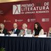 Rueda de prensa de la FIL para dar a conocer el fallo del Premio FIL de Literatura en Lenguas Romances 2015.