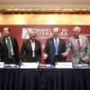 Rueda de prensa de la FIL para dar a conocer el fallo del Premio FIL de Literatura en Lenguas Romances 2015.