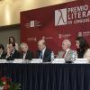 Rueda de prensa de la FIL para dar a conocer el fallo del Premio FIL de Literatura en Lenguas Romances 2015.