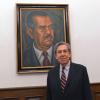 Realizaron un recorrido por los murales del paraninfo Enrique Díaz de León. 